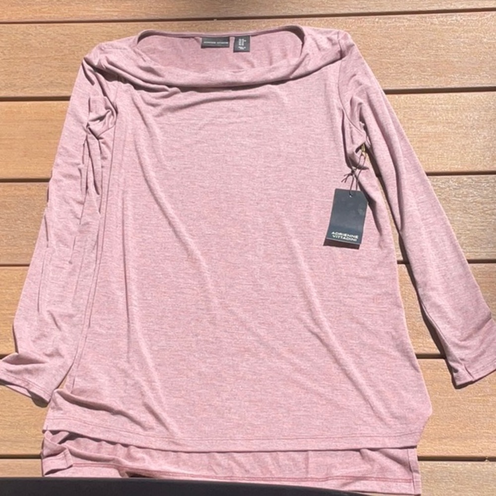 Soft purple tunic